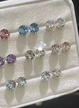 钛钢耳钉华子1088切面养耳级正品材质养耳洞防致敏爆闪高级感百搭