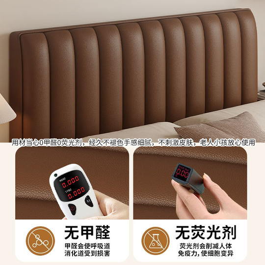 夹棉床头套罩2025新款四季通用加厚软包靠垫防尘罩靠背防猫抓欧式