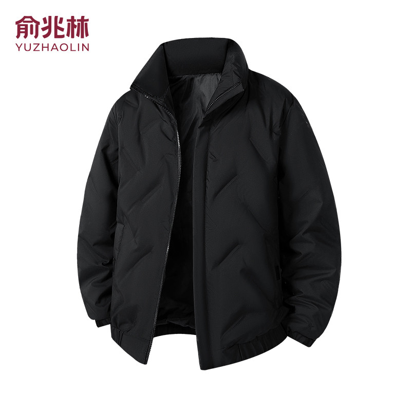 俞兆林羽绒服男冬季2026新款短加厚立领男式羽绒衣情侣外套