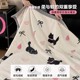 Double-sided milk fleece nap throw blanket