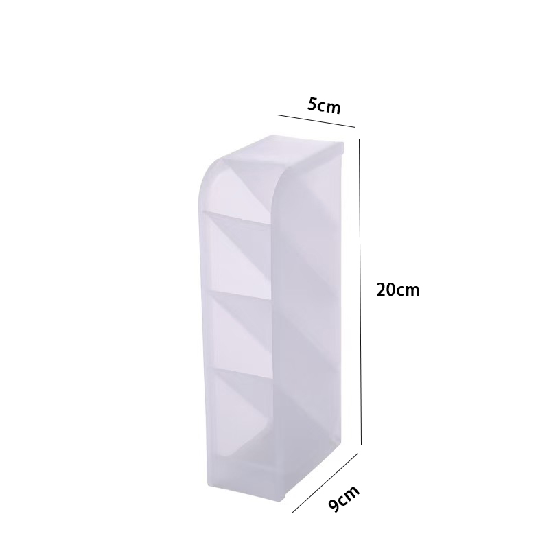 桌面磨砂斜插式收纳盒
