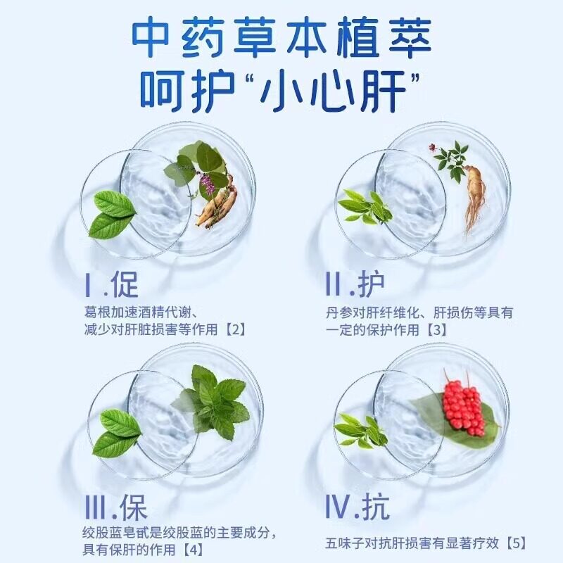 葛根灵芝护肝片李时珍搭护肝养肝排清肝毒调理男女正品官方旗舰店