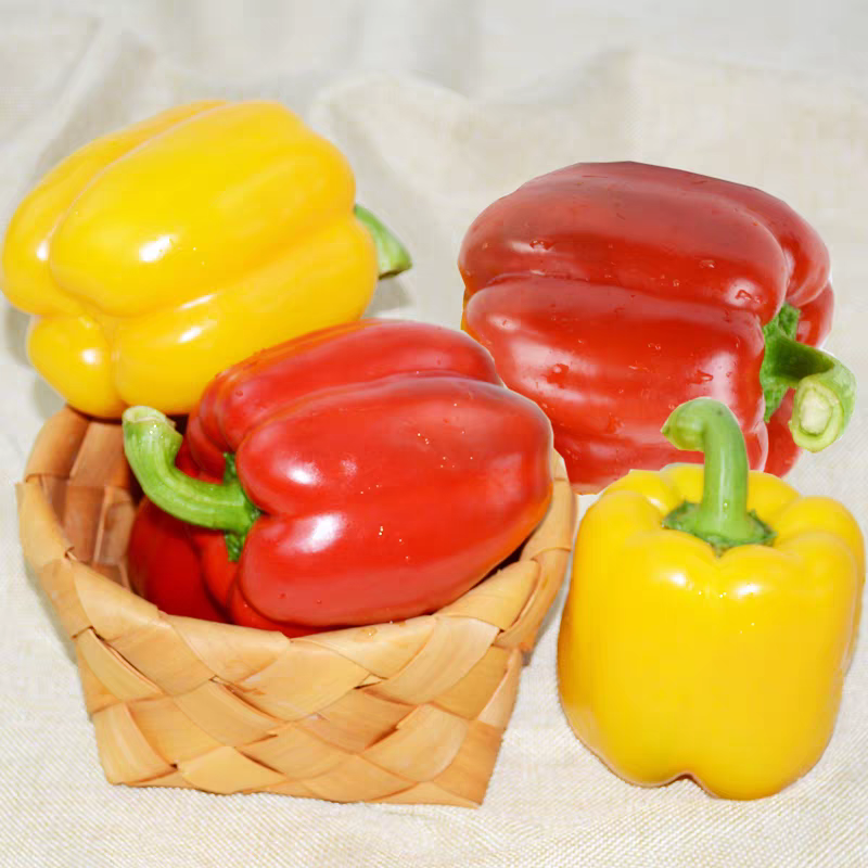 山东现摘现发甜彩椒菜椒新鲜不辣灯笼椒可生吃水果椒柿子彩椒生吃,淘宝优惠券,粉丝福利购,淘宝优惠卷