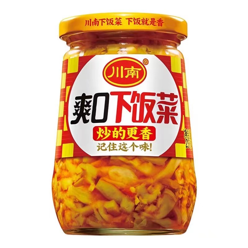 川南爽口下饭菜瓶装235g四川特产开味菜榨菜咸菜食品小菜什锦泡菜 - 图3