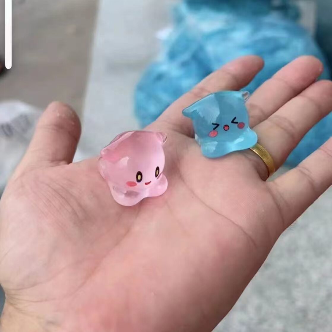 现货蛋仔派对同款神奇艾比水球发光迷你微缩夜光动漫挂件礼物闺蜜