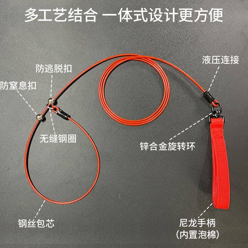 狗狗牵引绳狗绳防爆冲p绳p链大小型犬狗链子防咬遛狗钢丝赛级大狗,淘宝优惠券,粉丝福利购,淘宝优惠卷
