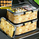 Picnic basket foldable outdoor picnic camping supplies large capacity insulation handbasket multi-function storage basket portable