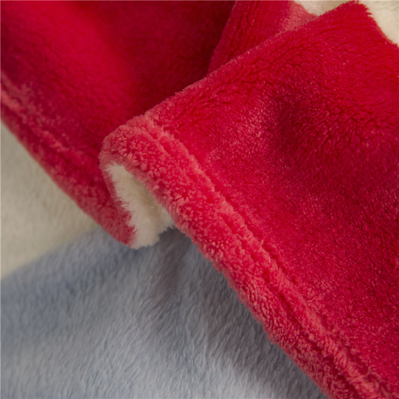 加绒床单夏季薄款被子空调盖毯铺毛毯珊瑚绒法兰绒毯毯子午睡宿舍 - 图2
