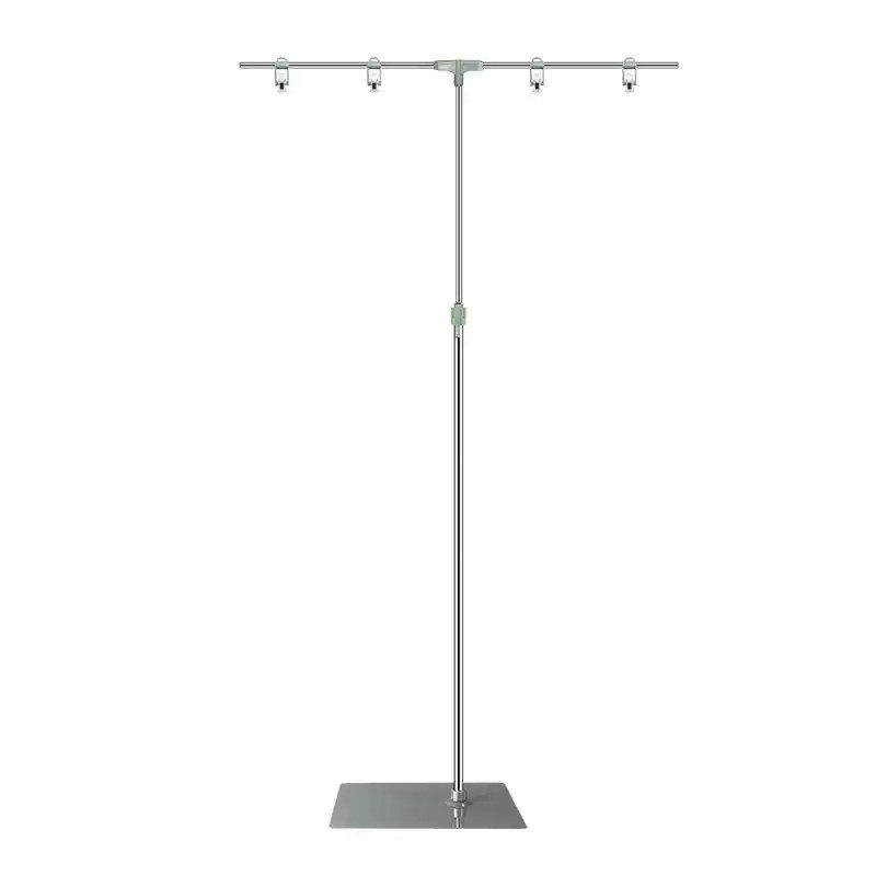 不锈钢海报架T型立式可伸缩架子L型广告纸展示架落地式POP海报架,淘宝优惠券,粉丝福利购,淘宝优惠卷
