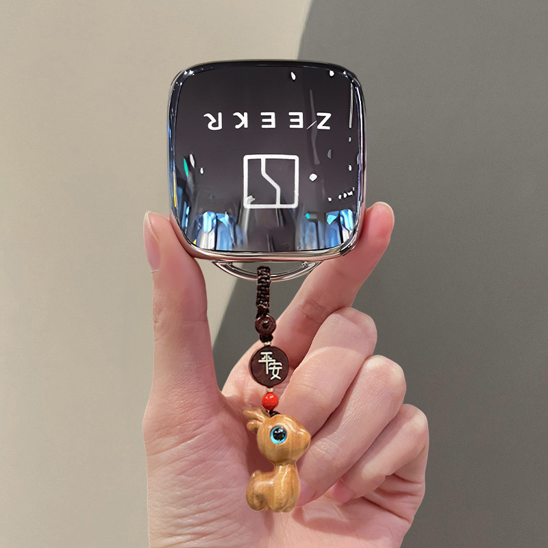 极氪7X钥匙套007保护壳001/009极氪X汽车用品zeekr扣24包25/26款