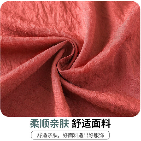 Cotton and linen summer short-sleeved shirt | Over 5,000 additional purchases