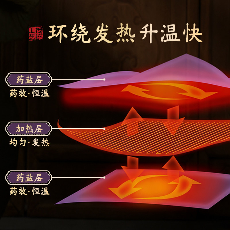 粗海盐热敷包电加热理疗袋腰部全身通用艾草艾灸暖宫暖肚子盐袋子,淘宝优惠券,粉丝福利购,淘宝优惠卷