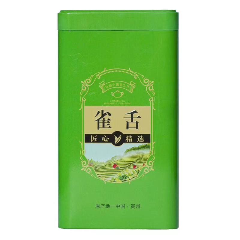 雀舌绿茶2024新茶叶明前特级毛尖茶春茶罐装嫩芽炒青茶芽山茶袋装-图3