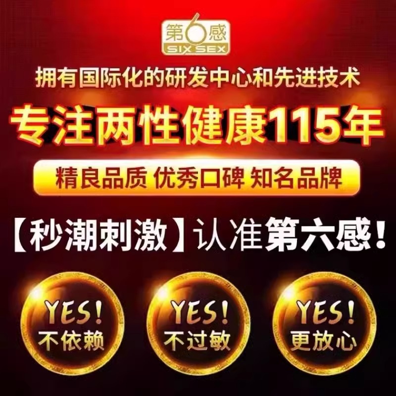 第六感避孕套狼牙棒带刺情趣变态大颗粒安全套男用正品超薄刺激-图1