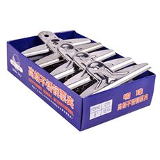 Зажим для бумаги 夹子票夹加厚不锈钢特大号办公用品文件长尾夹固定器铁夹子晾衣夹a4纸张山形夹书夹子学生用画板夹蝴蝶夹
