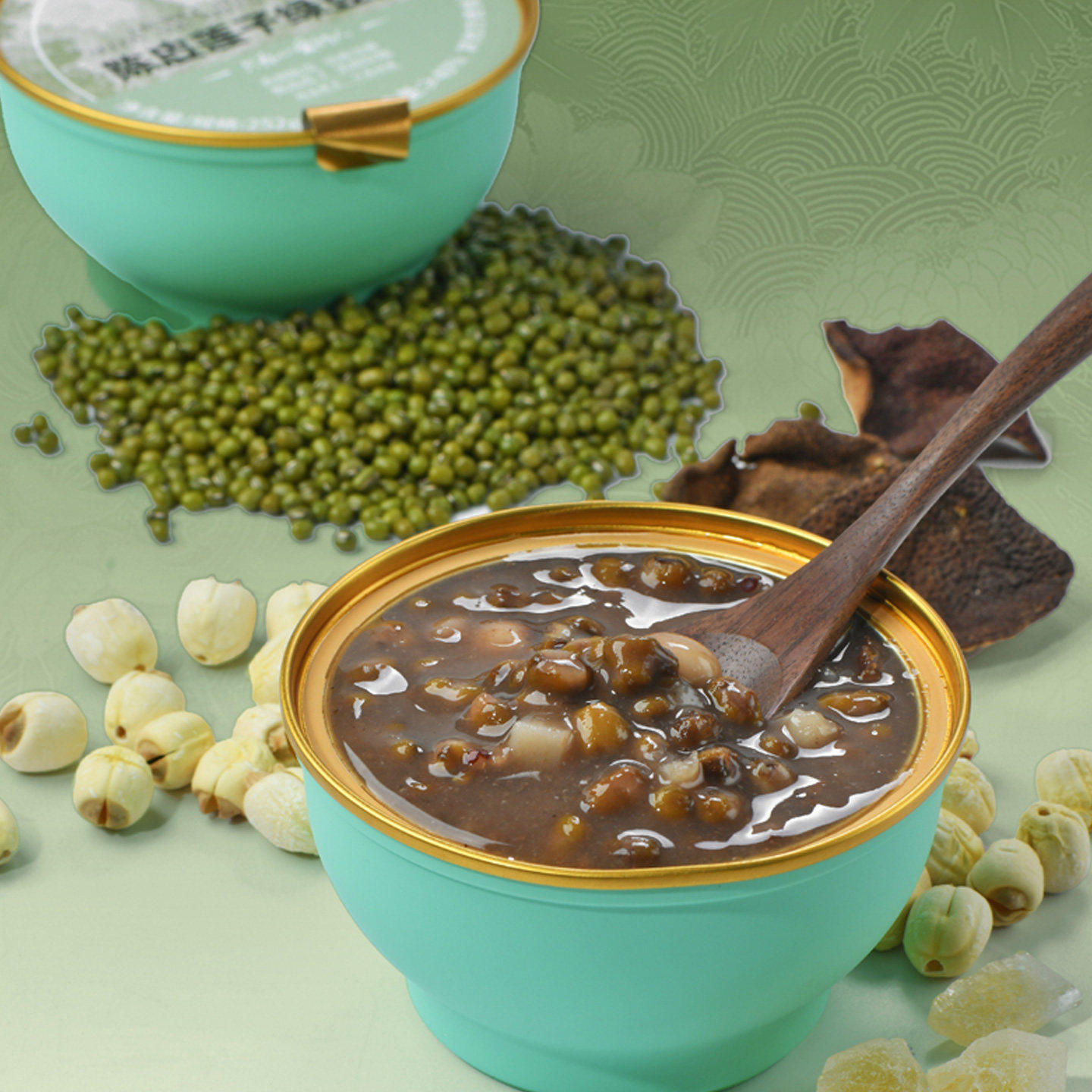 颜外陈皮莲子绿豆沙粥6碗+2碗即食粥礼盒,淘宝优惠券,粉丝福利购,淘宝优惠卷