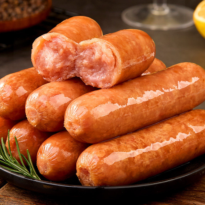 【20根】天海藏脆皮爆汁烤肠500g/袋 速食火山石烤肠空气炸锅肉肠