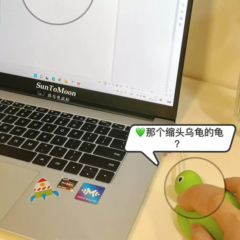 Good-looking and cute turtle mouse usb wired wireless mute creative personalized gift for friends and besties