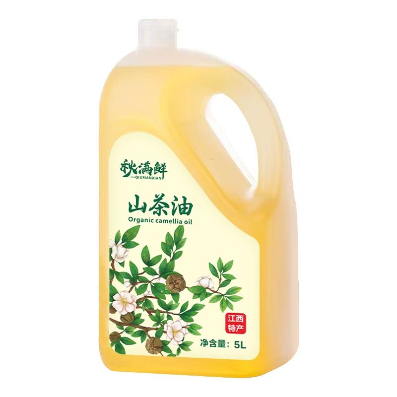 秋满山茶油5升江西农家茶籽油茶树油家用健康食用油大桶5l子油 - 图3