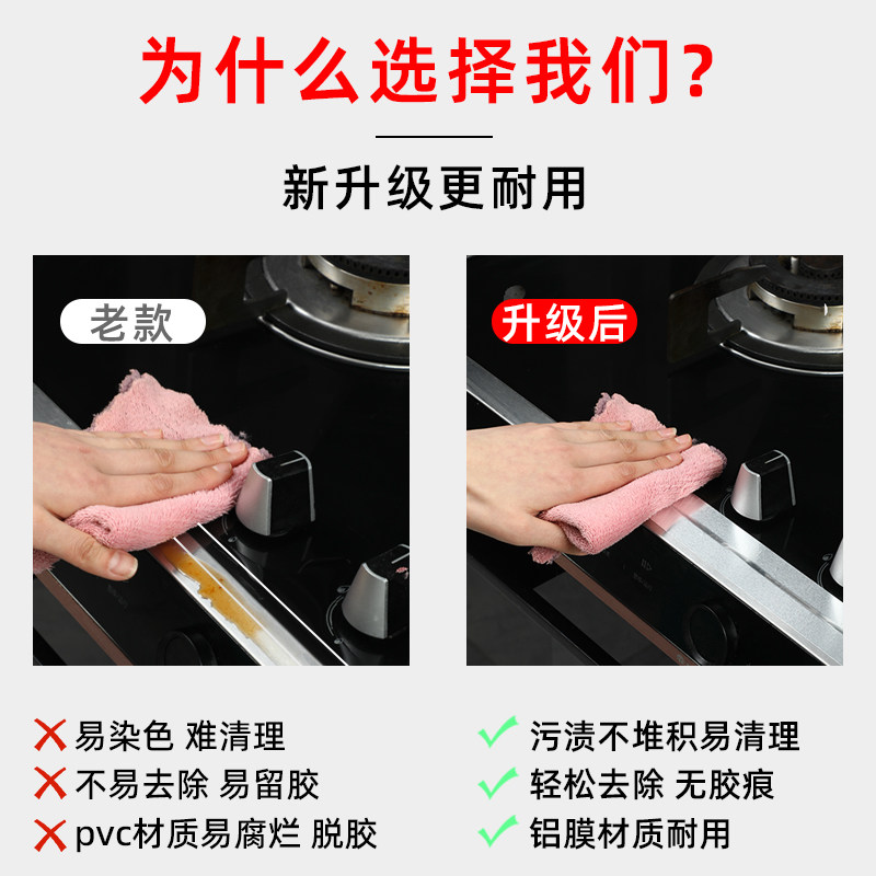 厨房防油胶带水槽防水贴耐高温防火铝箔灶台洗手池封边自粘橱柜台,淘宝优惠券,粉丝福利购,淘宝优惠卷