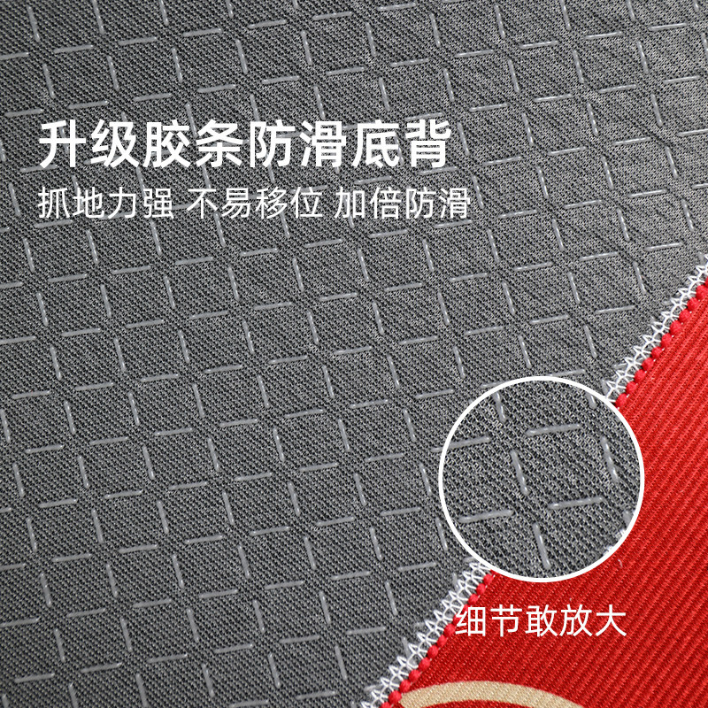 新年地垫红色门口加厚入户进门垫脚垫防滑地毯硅胶耐脏入门门厅,淘宝优惠券,粉丝福利购,淘宝优惠卷