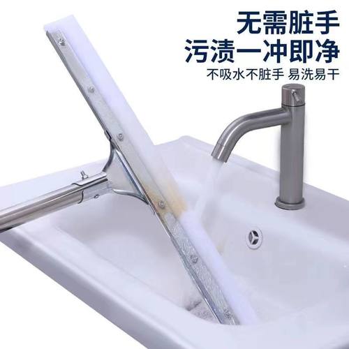 商用地刮地面刮水器大号硅胶款拖把卫生间地推刮地板刮刀工厂酒店 - 图3