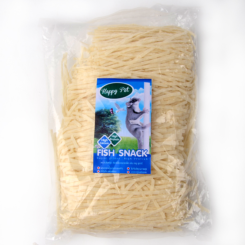 蜜袋鼯鳕鱼条蜜袋鼬粮食金丝熊仓鼠零食用品花枝飞鼠泰国鳕鱼丝 - 图3