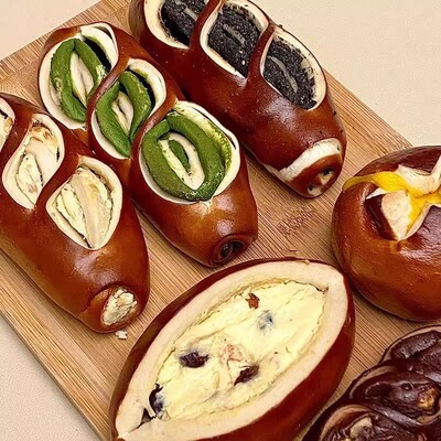 碱水面包健康低脂海盐芝士宿舍代餐饱腹学生早餐开袋即食零食整箱