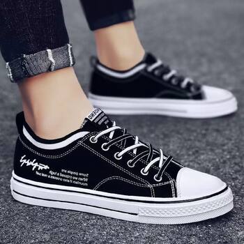 Summer canvas shoes 2024 new men's Korean version versatility sneakers sports sneakers students and teens casual trendy shoes classic