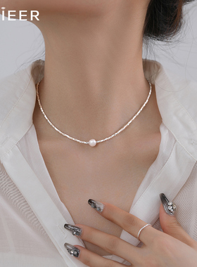 LNIEERS925纯银项链女轻奢高级感