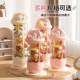 Plush toy storage bucket zipper-type doll finishing basket