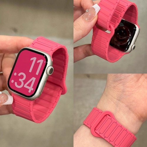 适用vivowatchgt2表带iqoogt2手表gt磁吸vivowatch5回环esim腕带3女款智能蓝牙版运动男款硅胶高级替换带配件 - 图3