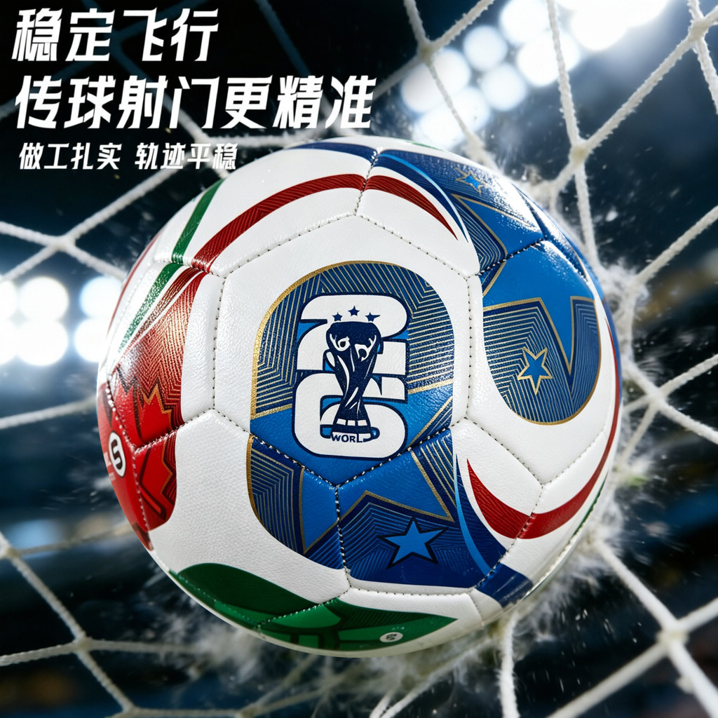 26 World Cup football wear-resistant machine-sewn PVC standards