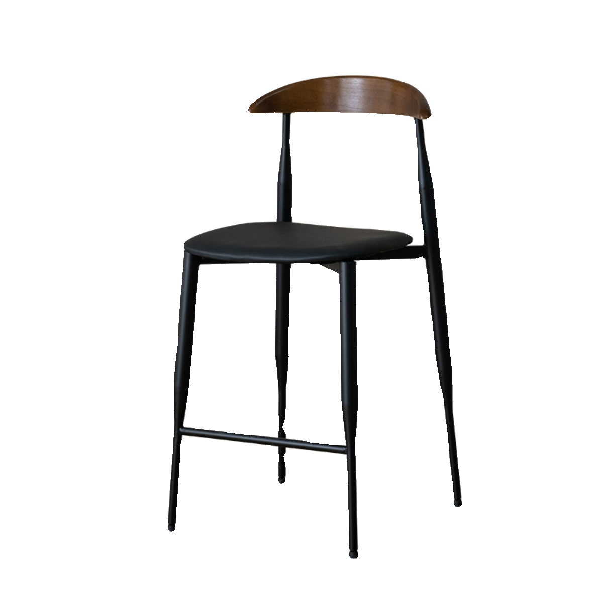 吧台椅子现代简约实木吧椅吧凳家用工业风酒吧创意金属高脚凳中古,淘宝优惠券,粉丝福利购,淘宝优惠卷
