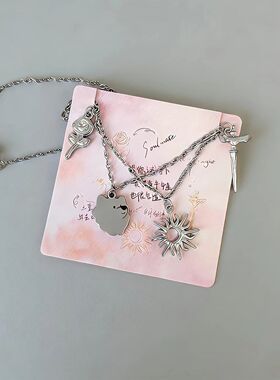 刘耀文生日项链变手链蔷薇花日月土豆TNT时代少年团粉丝应援周边