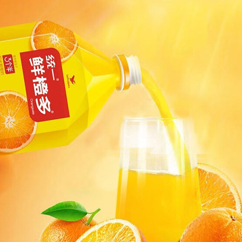 统一鲜橙多2L大瓶家庭节日聚会分享装果汁维C橙汁饮料送礼佳品,淘宝优惠券,粉丝福利购,淘宝优惠卷