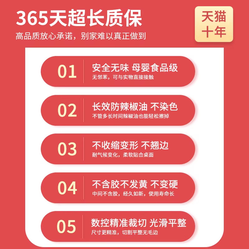 高端透明餐桌垫新款pvc桌布防水防油免洗软玻璃防烫茶几面保护垫,淘宝优惠券,粉丝福利购,淘宝优惠卷