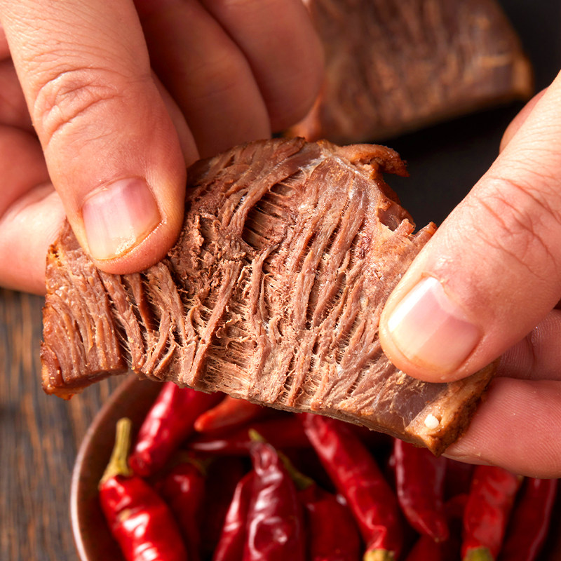 天海藏酱卤牛肉5袋送礼盒装开袋即食熟食下酒菜健身年货过节凉拌,淘宝优惠券,粉丝福利购,淘宝优惠卷