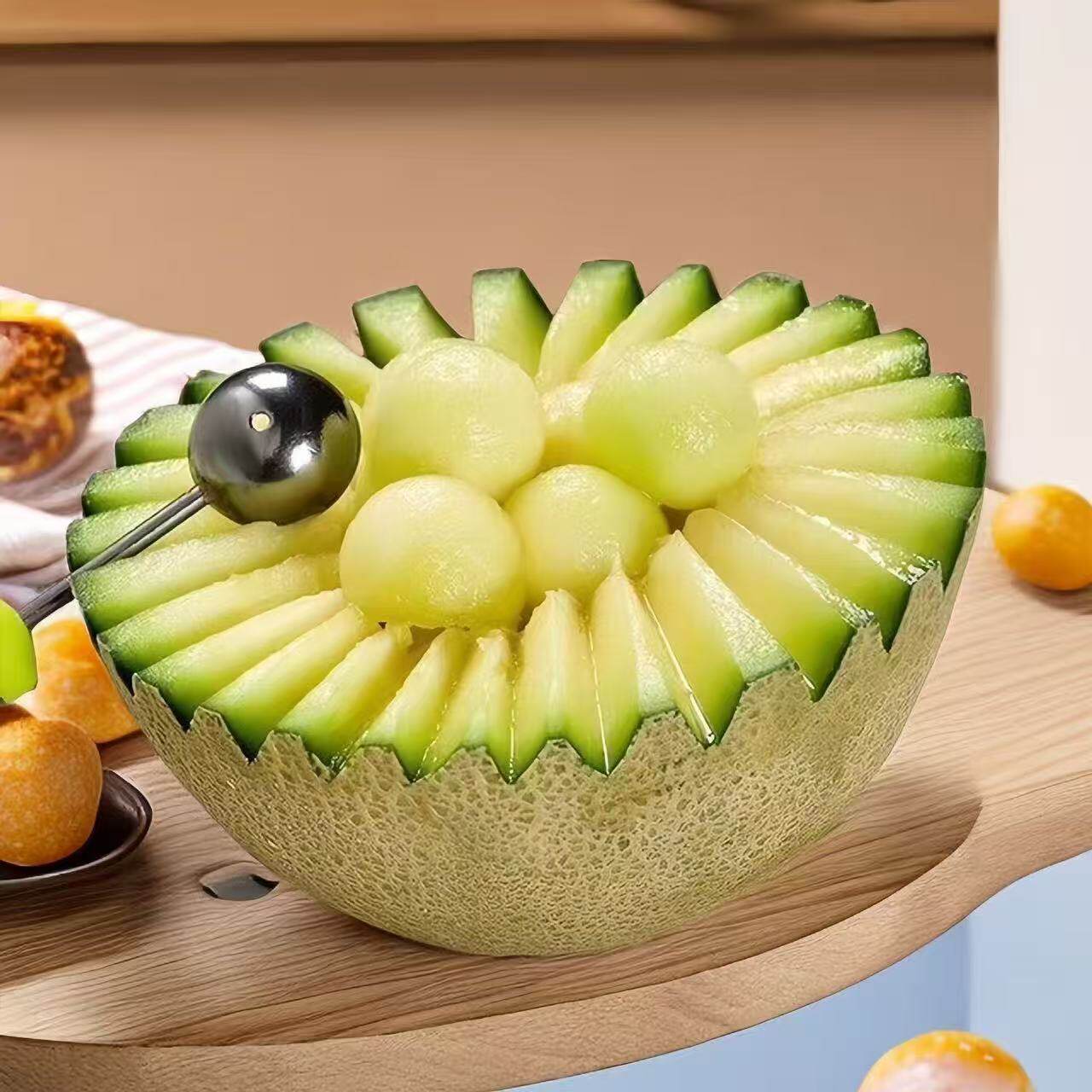 现摘海南网纹蜜瓜带箱5斤正宗新蜜瓜疆冰淇淋网纹密瓜新鲜