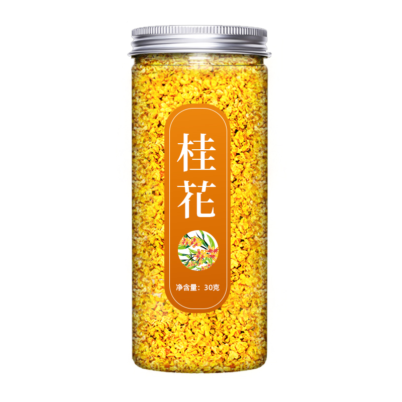 新桂花茶食用干金桂花干花特级花草花茶金银花胎菊蒲公英玫瑰花-图3