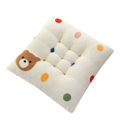 坐垫椅垫屁股垫大学生牛奶绒加厚板凳教室教师座垫毛绒板凳子垫软 - 图3