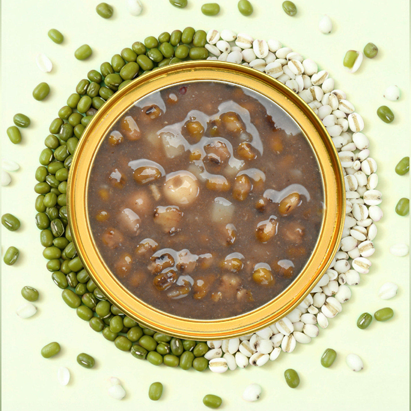 颜外陈皮莲子绿豆沙粥6碗+2碗即食粥礼盒,淘宝优惠券,粉丝福利购,淘宝优惠卷