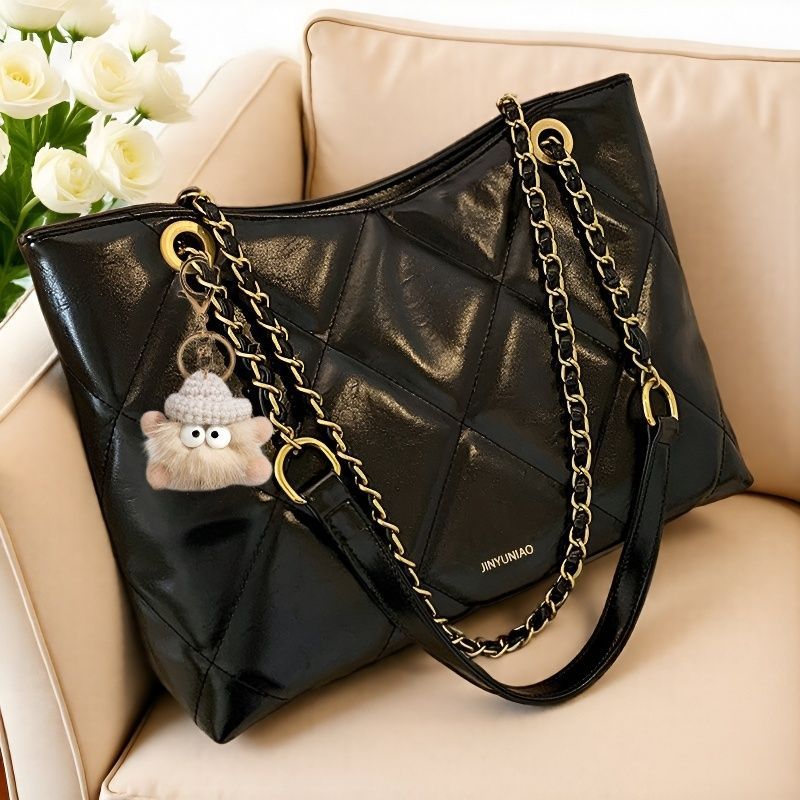 Ibrahimovic high-end bag women's 2025 new crossbody bag chain armpit bag women's shoulder bag large capacity