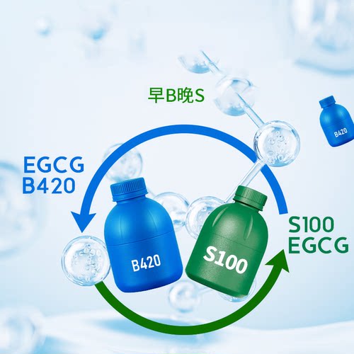 HEESSU赫塑益生菌90瓶/桶小蓝瓶800亿B420+S100活菌群冻干粉正品 - 图2