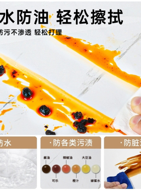 大理石桌面贴纸墙纸自粘防水防潮