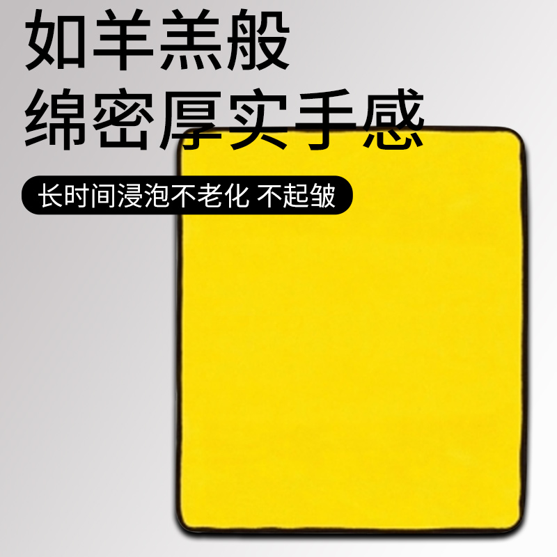 洗车毛巾专用巾吸水擦车巾车用内饰汽车玻璃抹布收水水印鹿皮清洁 - 图2