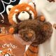 ງາມ panda ສີແດງ plush toy raccoon doll ນອນ doll ຂອງຂວັນວັນເກີດສໍາລັບເດັກຍິງ, ຫມູ່ເພື່ອນທີ່ດີທີ່ສຸດແລະເດັກນ້ອຍ