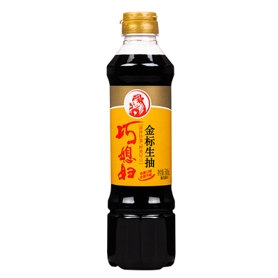 巧媳妇金标生抽酱油500ml瓶装炒菜卤炖调馅酱油厨房家用调味品