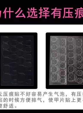 美甲果冻胶穿戴工具包假指甲专用双面贴甲片透明贴胶水超粘牛皮纸