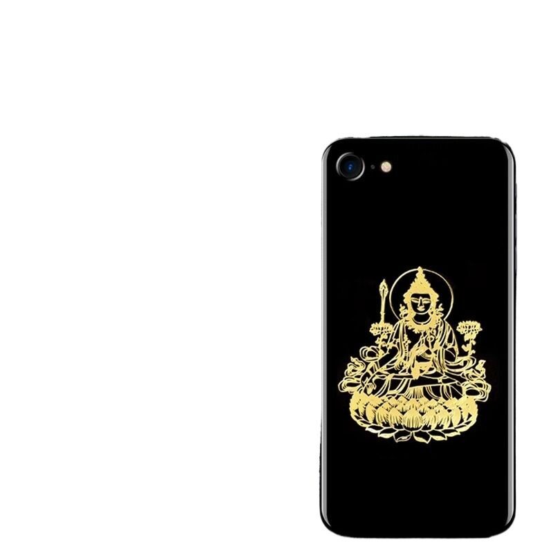 普陀山十二生肖手机金属贴守护神太岁护身符本命年好运背贴纸2025年招财